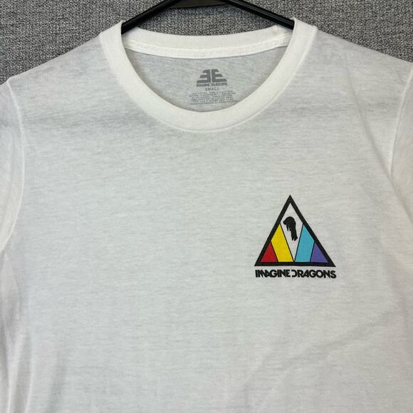 Imagine Dragons Thin White 2018 Evolve‎ Tour Tee Indie Pop Rock Band T-Shirt - Picture 9 of 10